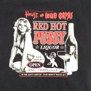 Vintage Rob Zombie House of 1000 Corpses Short-Sleeve T-shirt - Large - Black